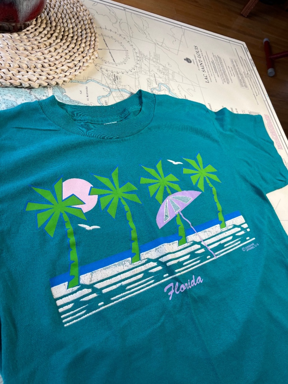 Vintage Single Stitch Florida Tourism Souvenir Tee Shirt